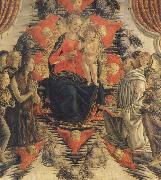 The Virgin and the Nino in the glory with Holy Maria Mary magdalene, San Bernardo and angeles, Francesco Botticini